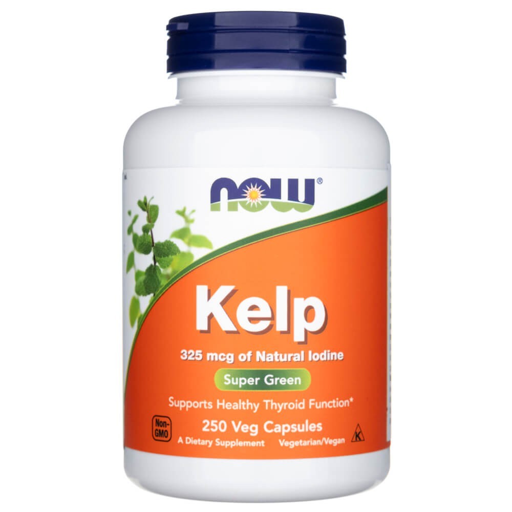 NOW FOODS Kelp 325 mcg – 250 kapsulių