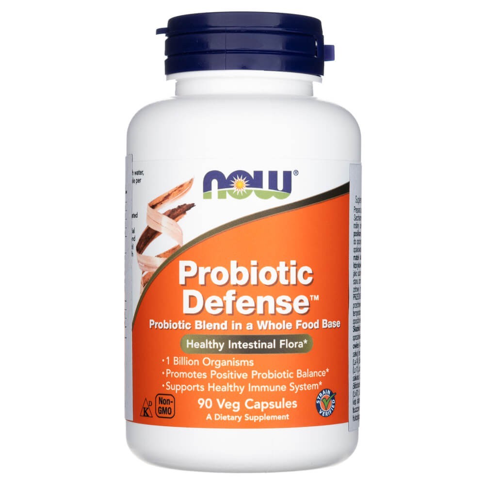 NOW FOODS Probiotic Defense – 90 kapsulių