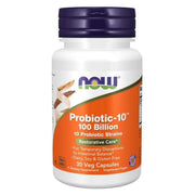 NOW FOODS Probiotic-10 (probiotikas) 100 milijardų – 30 kapsulių