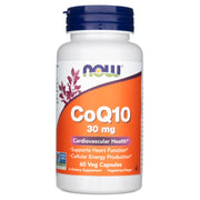 NOW FOODS CoQ10 30 mg – 60 kapsulių