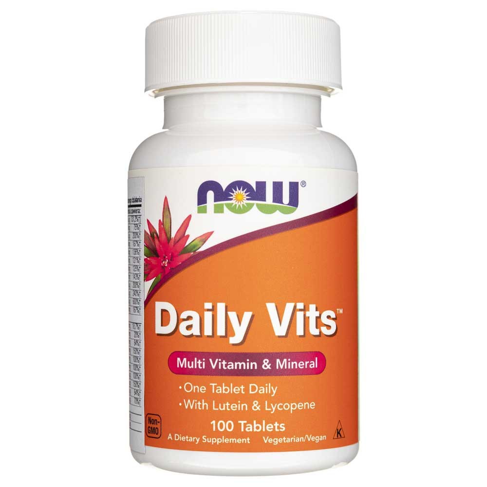 NOW FOODS Daily Vits, multivitaminai ir mineralai – 100 tablečių