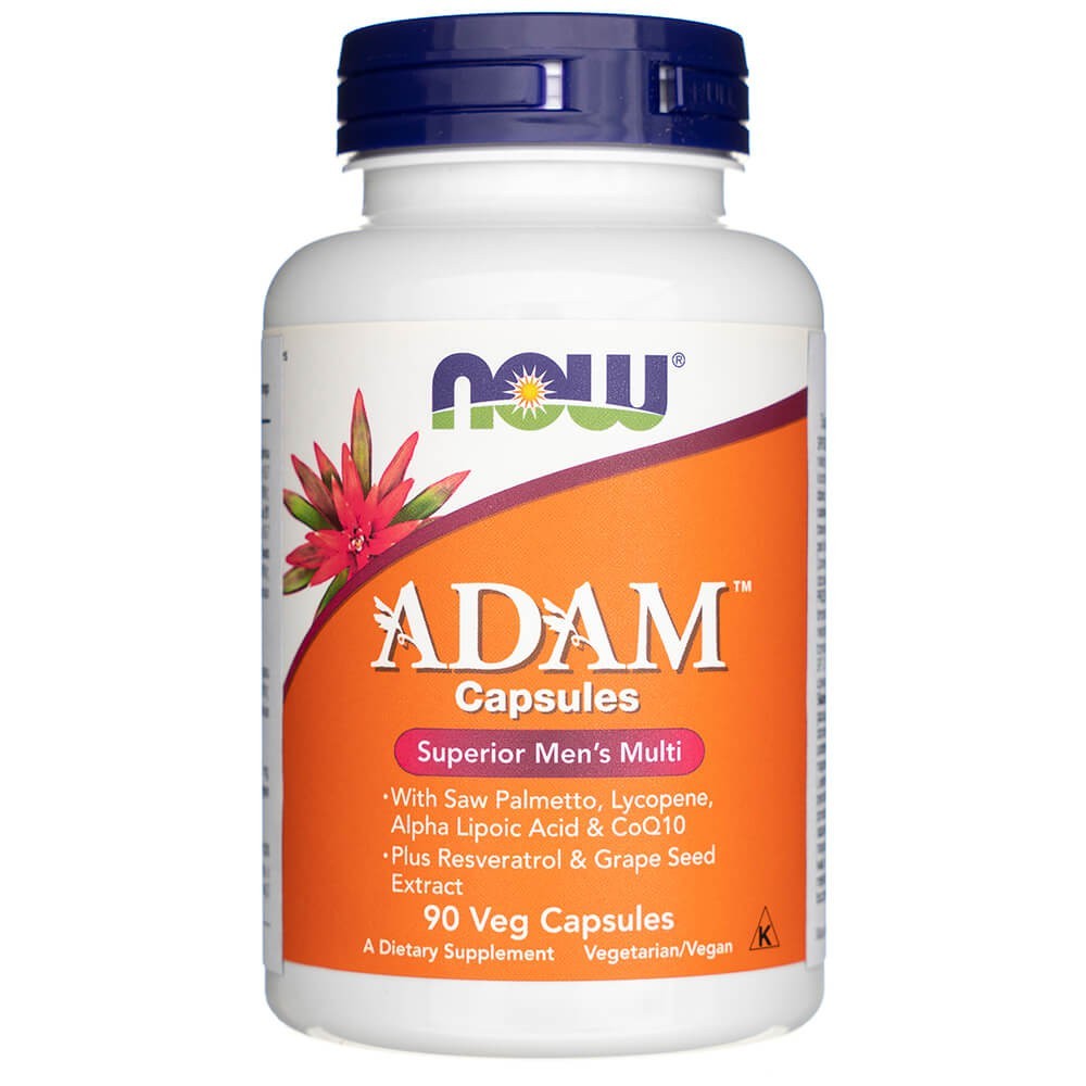 NOW FOODS ADAM vyrų multivitaminai – 90 kapsulių
