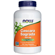 NOW FOODS Cascara Sagrada 450 mg – 250 kapsulių