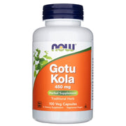 NOW FOODS Gotu Kola 450 mg – 100 kapsulių