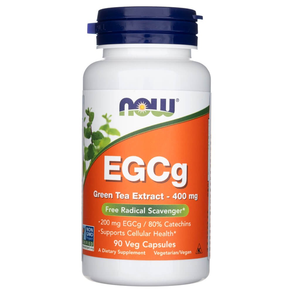 NOW FOODS žaliosios arbatos ekstraktas EGCg 400 mg – 90 kapsulių