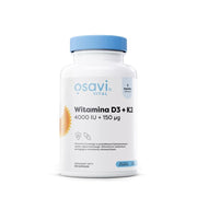 Osavi vitaminas D3 + K2, 4000 TV + 150 µg - 120 kapsulių