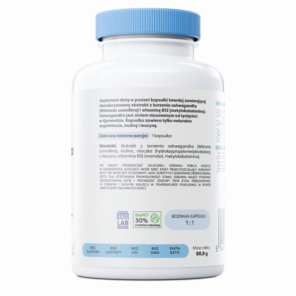 Osavi Ashwagandha Extra 400 mg - 120 vegetariškų kapsulių