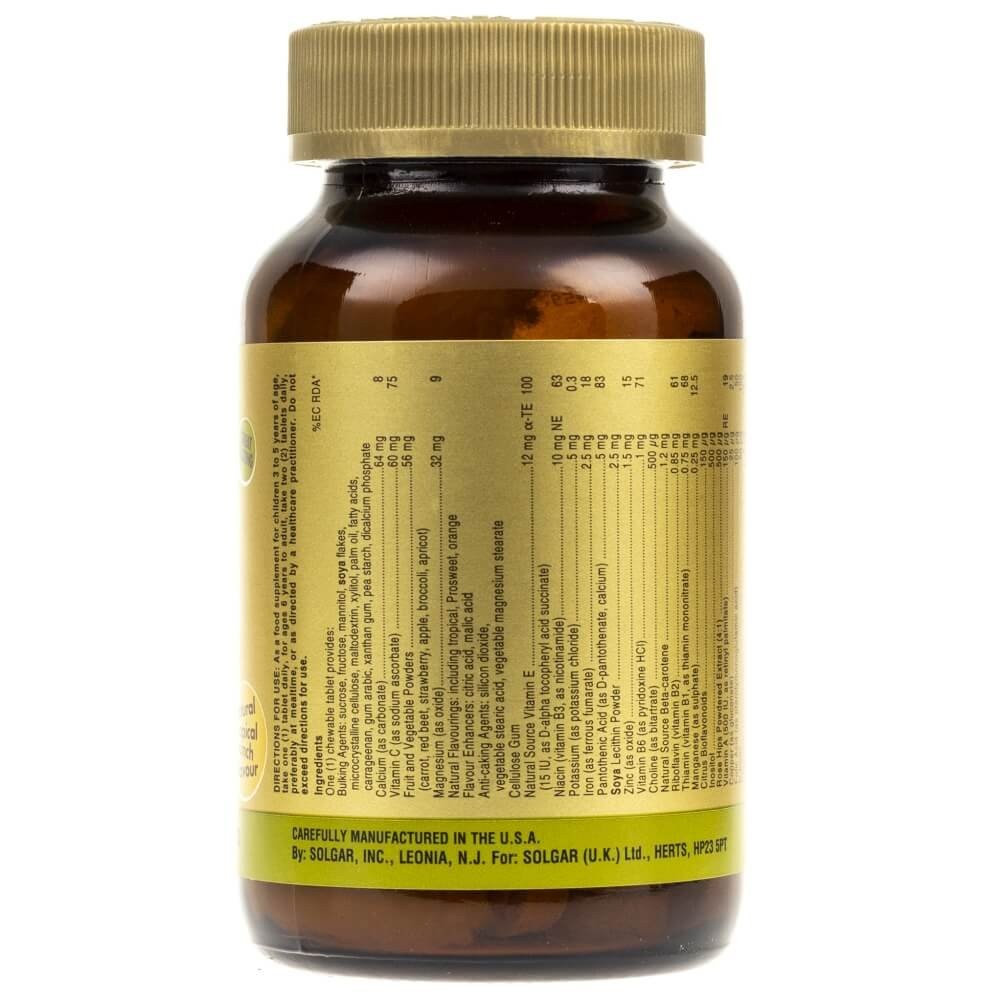 SOLGAR Kangaroo vitaminai vaikams (tropinio skonio) – 60 tablečių