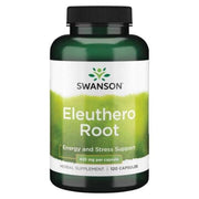 SWANSON eleutero šaknis (Sibiro ženšenis) 425 mg – 120 kapsulių