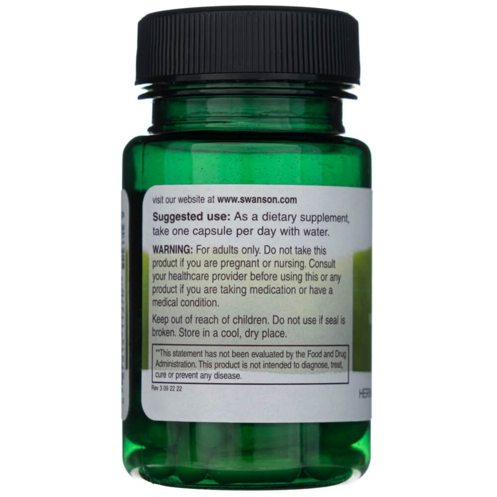 SWANSON šafranas „Whole Ground Stigmas“ 15 mg – 60 kapsulių