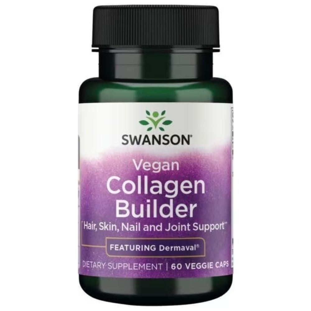 SWANSON Vegan Collagen Builder su „Dermaval“ – 60 kapsulių