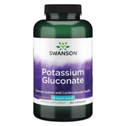 SWANSON kalio gliukonatas 99 mg – 250 kapsulių