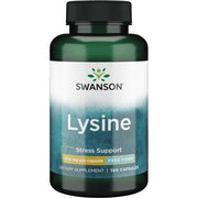 SWANSON L-lizinas 500 mg – 100 kapsulių