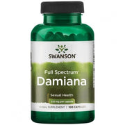 SWANSON Damiana 510 mg - 100 kapsulių