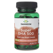 SWANSON Super DHA 500 – 30 kapsulių