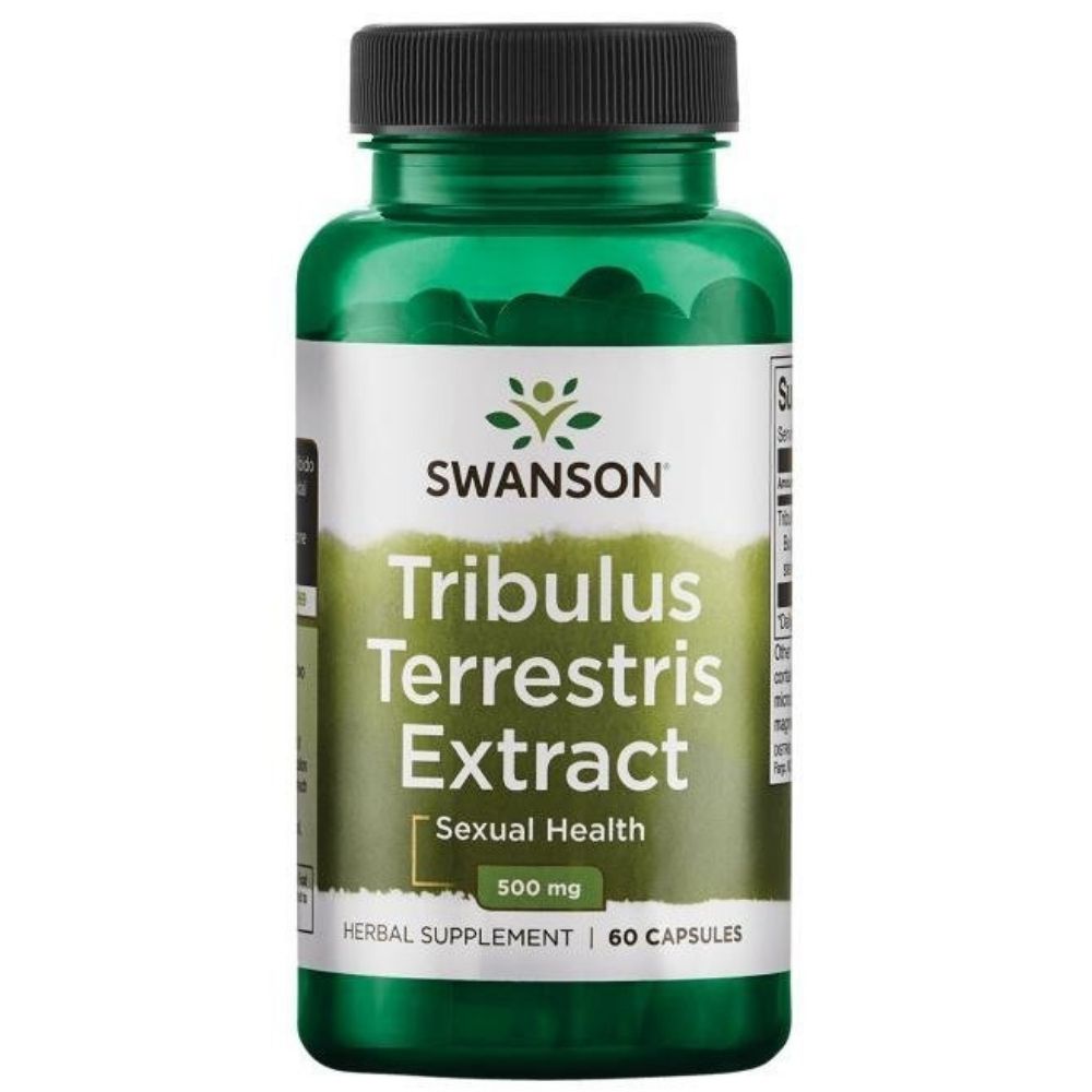 SWANSON Tribulus Terrestris 500 mg – 60 kapsulių
