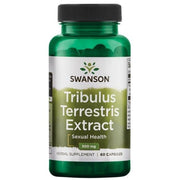 SWANSON Tribulus Terrestris 500 mg – 60 kapsulių