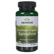 SWANSON ekologiška spirulina – 180 tablečių