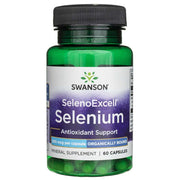 SWANSON SelenoExcell selenas 200 mcg – 60 kapsulių