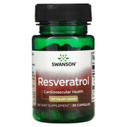 SWANSON resveratrolis 100 mg – 30 kapsulių