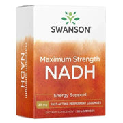 SWANSON maksimalaus stiprumo NADH 20 mg – 30 pastilių