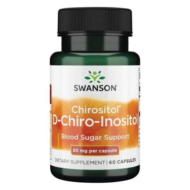 SWANSON Chirositol D-Chiro-inozitolis 85 mg – 60 kapsulių