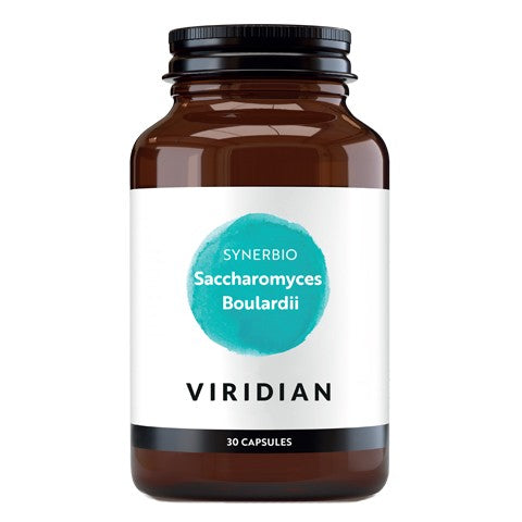 VIRIDIAN Synerbio Saccharomyces Boulardii - 30 kapsulių