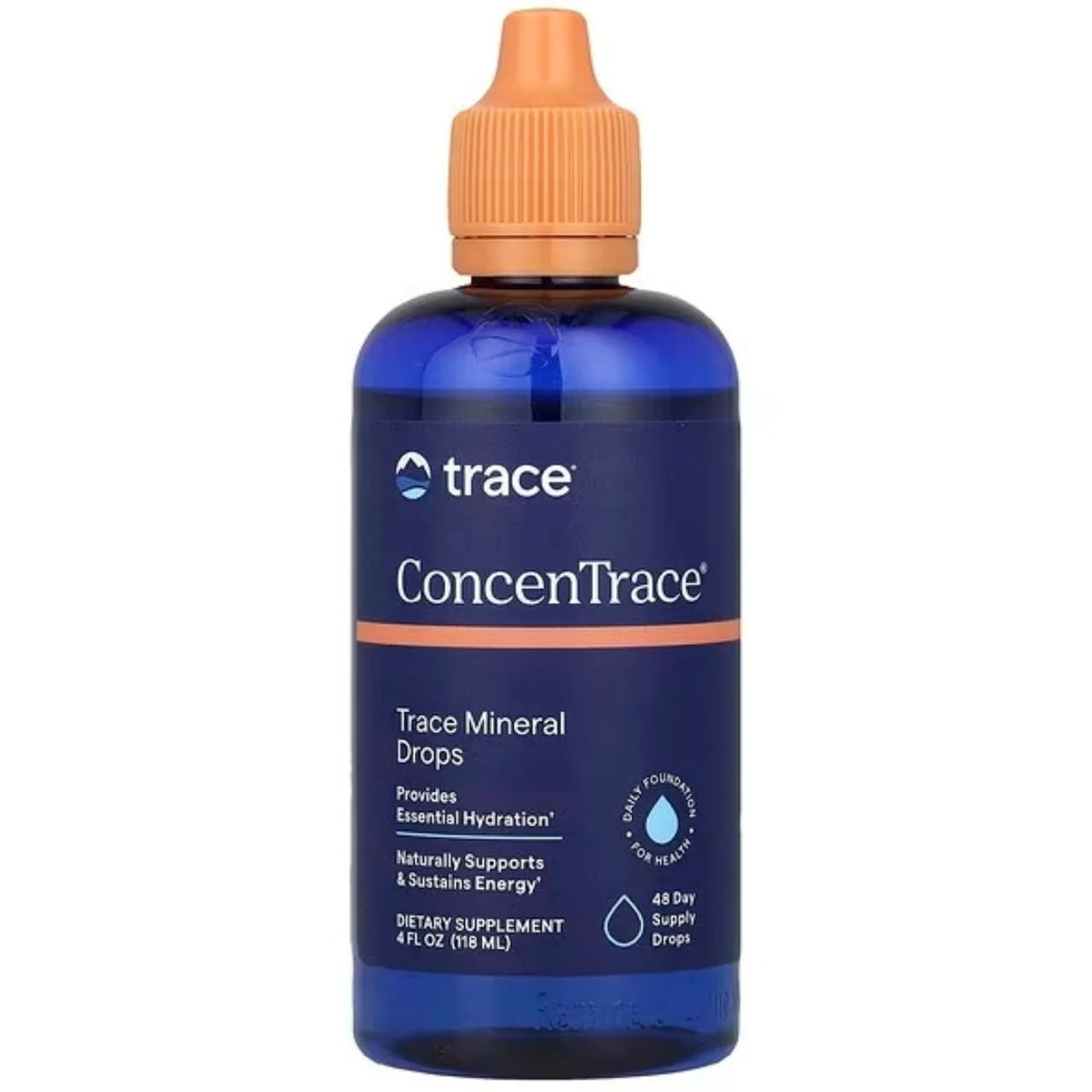 TRACE MINERALS ConcenTrace® 72+ joniniai jūros mineralai - 118 ml